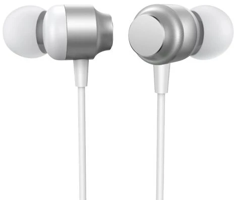Ausinės Joyroom JR-EC06 Type-C sidabrinės
