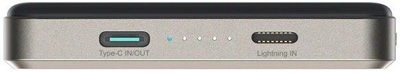 Išorinė baterija Power Bank Joyroom JR-PBM08 Pro 22.5W MagSafe 10000mAh Natural Titanium