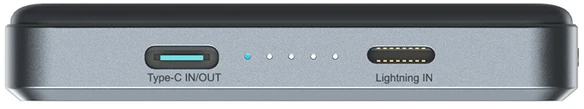 Išorinė baterija Power Bank Joyroom JR-PBM08 Pro 22.5W MagSafe 10000mAh Kosminė pilka