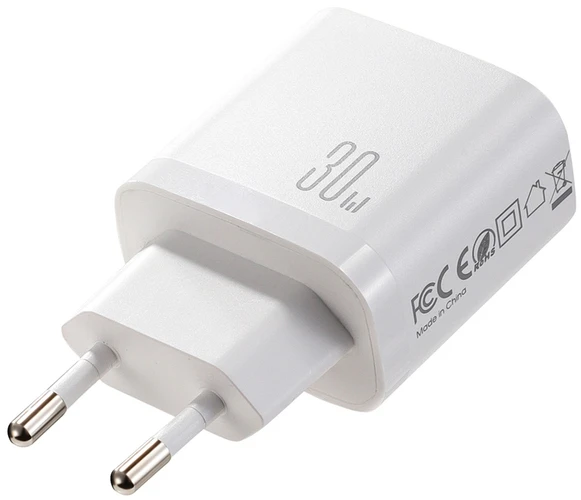 Joyroom JR-TG6 GaN 30W sieninis įkroviklis - Baltas