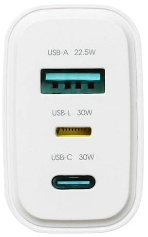 Joyroom JR-TG6 GaN 30W sieninis įkroviklis - Baltas
