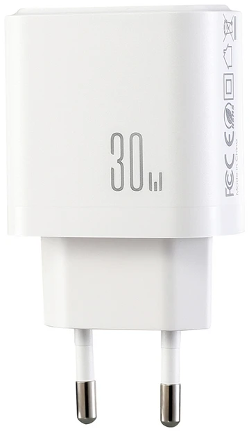 Joyroom JR-TG6 GaN 30W sieninis įkroviklis - Baltas