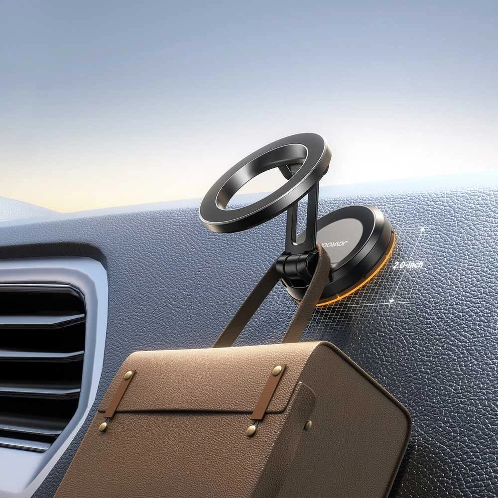 Joyroom JR-ZS505 magnetinis prietaisų skydelio laikiklis, suderinamas su „MagSafe“ - Juodas