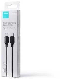 USB kabelis Joyroom S-CC060A9 Type-C į Type-C 60W 1.0m juodas