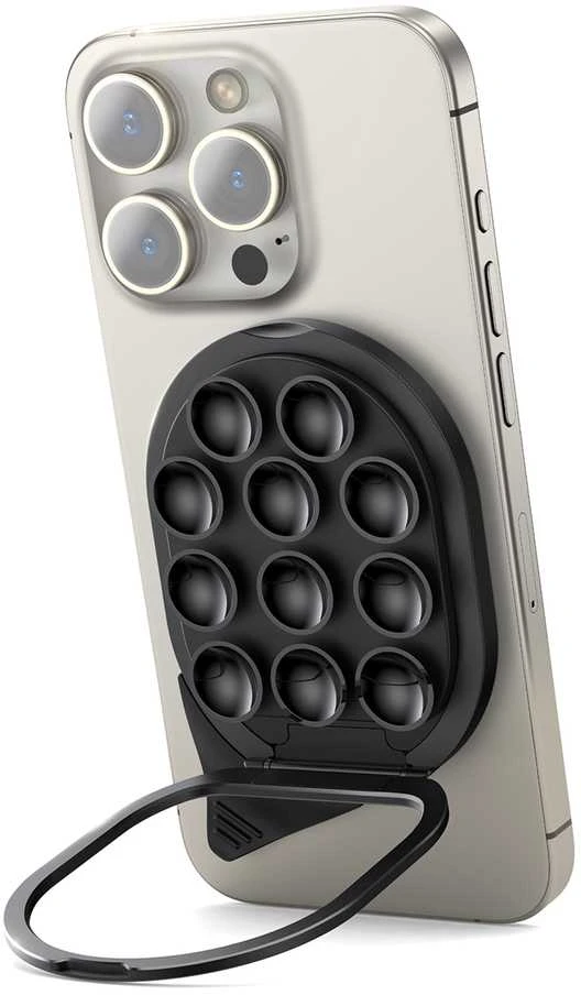 Joyroom JR-ZS418 Išmanusis telefonas Holder with Stand and Suction Cups with MagSafe – Juodas