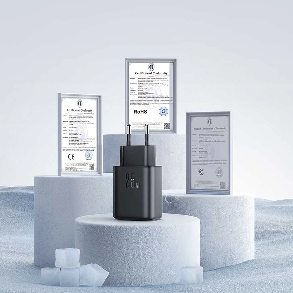 Įkroviklis Joyroom JR-TCF23 25W USB-C juodas