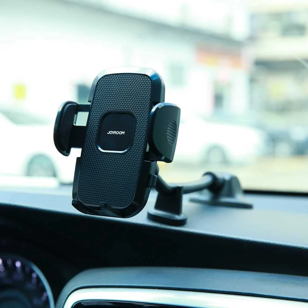 Automobilinis telefono laikiklis Joyroom JR-ZS259 (windshield) juodas