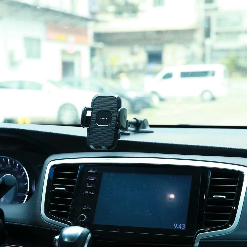 Automobilinis telefono laikiklis Joyroom JR-ZS259 (windshield) juodas