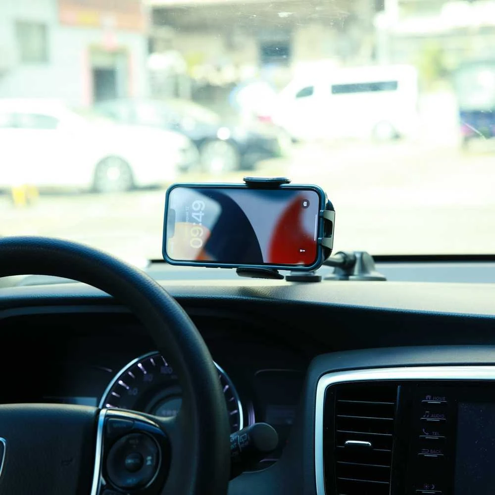 Automobilinis telefono laikiklis Joyroom JR-ZS259 (windshield) juodas