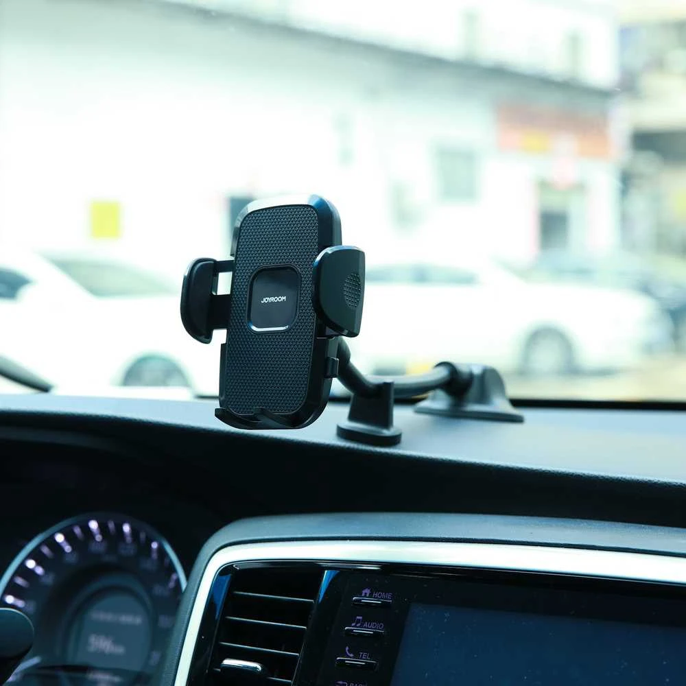 Automobilinis telefono laikiklis Joyroom JR-ZS259 (windshield) juodas