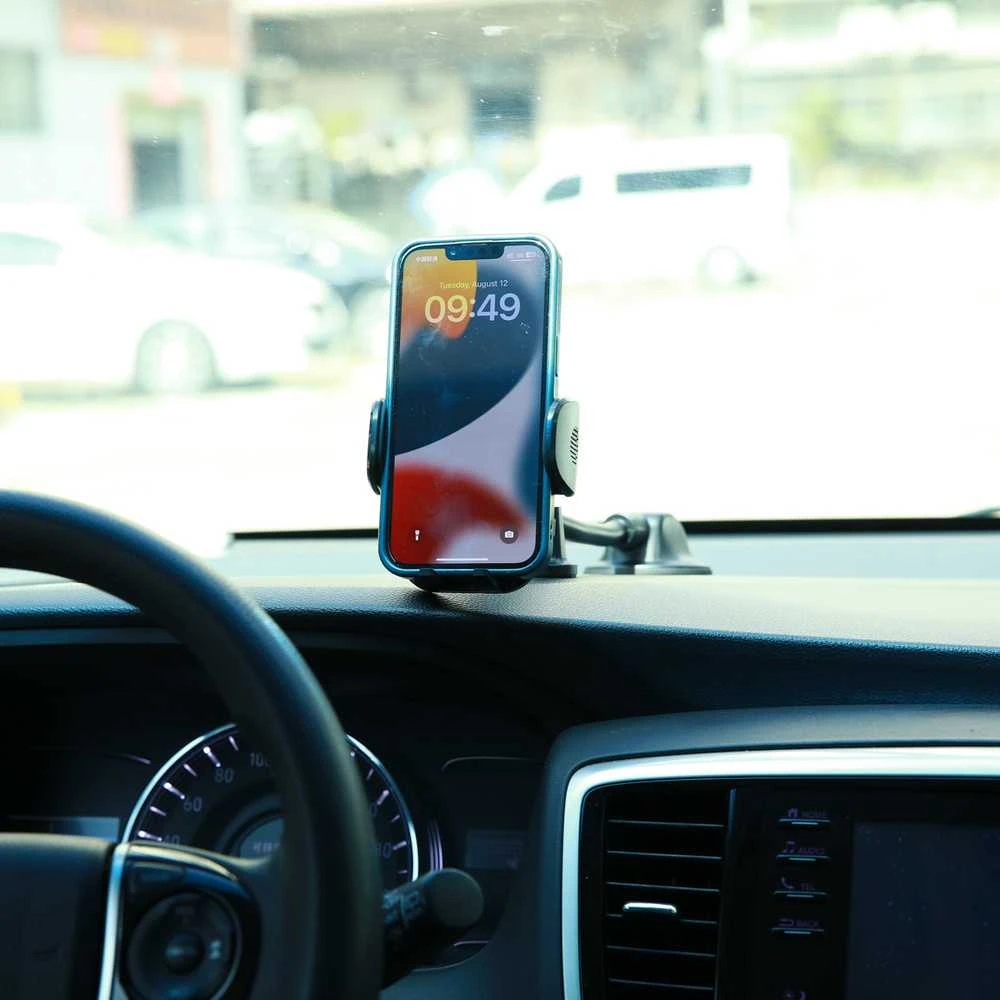 Automobilinis telefono laikiklis Joyroom JR-ZS259 (windshield) juodas