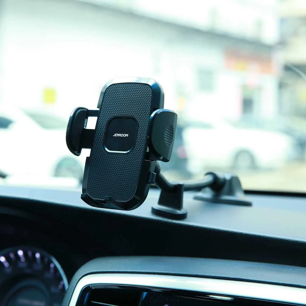 Automobilinis telefono laikiklis Joyroom JR-ZS259 (windshield) juodas
