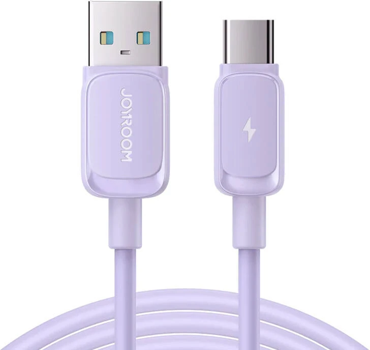 Joyroom Kabelis S-AC027A14 USB į USB C / 3A/ 1.2 m (violetinė)