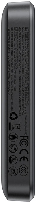 Išorinė baterija Power Bank Joyroom JR-W020 20W MagSafe 10000mAh juoda