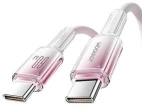 Kabelis USB-C USB-C Joyroom S-A42 60W 1.2m baltos spalvos