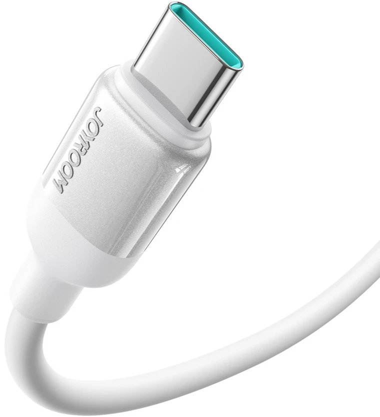 Joyroom S-A62 Lively serijos 3A USB-A - USB-C kabelis 1,2 m - baltas