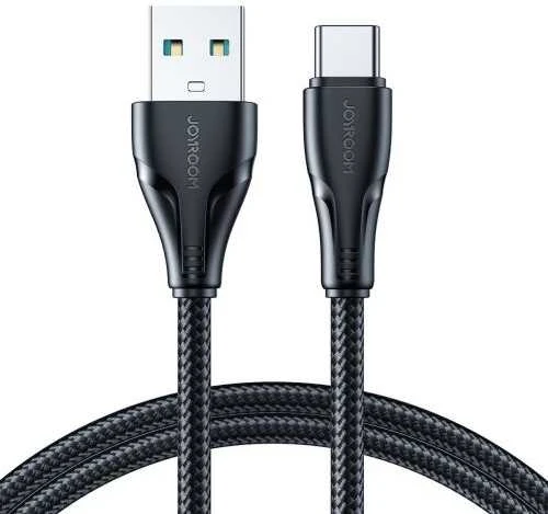 Kabelis USB viršija / C tipas / 3A / 1.2 m Joyroom S-UC027A11 (juodas)