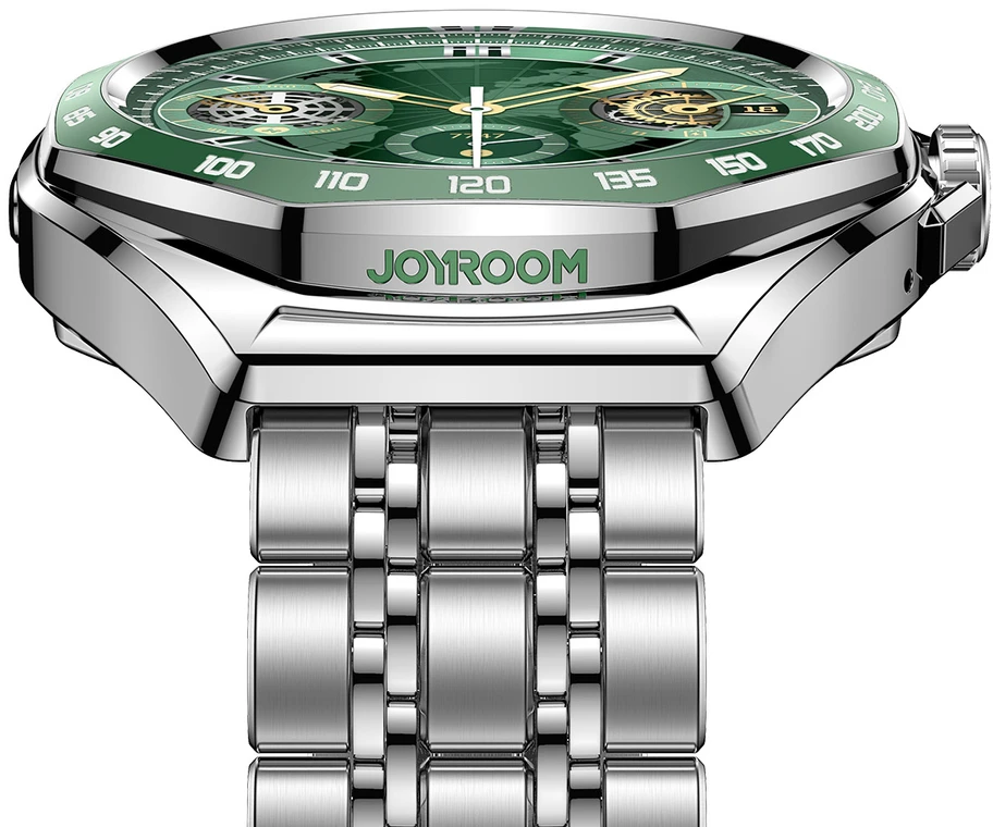 Joyroom Venture Series JR-FV2 Pro AMOLED 1.43" 5 ATM Išmanusis laikrodis with Call Function - Sidabrinis