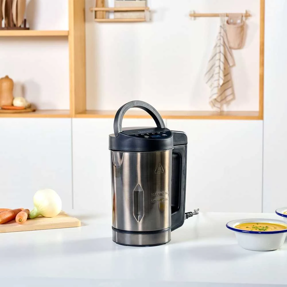 Juodas & Decker Sriubų Gaminimo Aparatas - Juodas & Decker BXSM1000E 1,6L 1040W Jutiklinis Valdymas