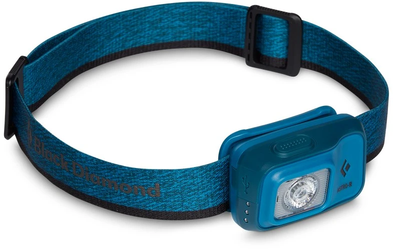 Black Diamond Juodas Diamond Juodas Diamond Astro 300-R Mėlyna Headband prožektorius
