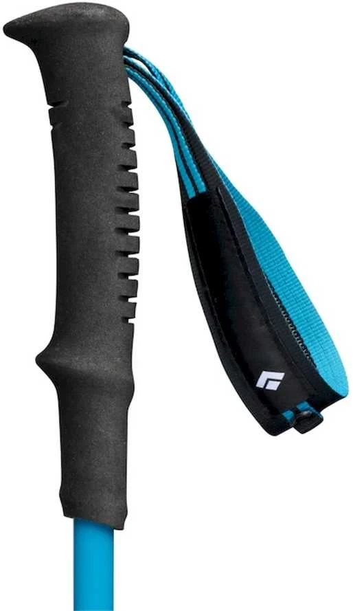 Black Diamond Juodas Diamond Juodas DIAMOND Distance Carbon FLZ trekingo lazda, unisex, sulankstoma, 110-125 cm