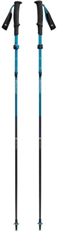 Black Diamond Juodas Diamond Juodas DIAMOND Distance Carbon FLZ trekingo lazda, unisex, sulankstoma, 110-125 cm