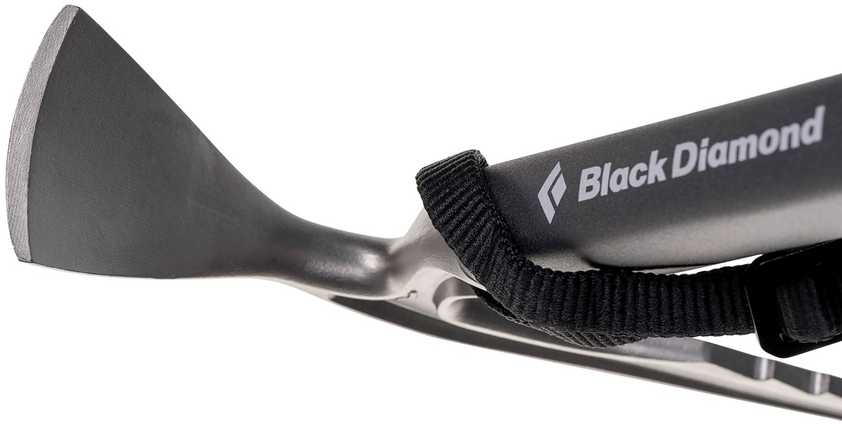 Black Diamond Juodas Diamond Juodas Diamond Raven ledkirtis su rankena 60 CM