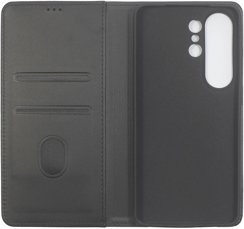 Dėklas Just Must JM STAND FLIP CASE for Galaxy S26 Ultra Juodas