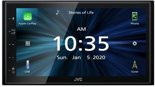 JVC, KW-M560BT 2-DIN AV grotuvas su 6.8" ekranu, Bluetooth