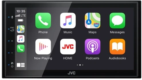 JVC, KW-M560BT 2-DIN AV grotuvas su 6.8" ekranu, Bluetooth