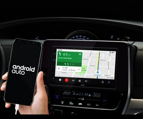 JVC, KW-M560BT 2-DIN AV grotuvas su 6.8" ekranu, Bluetooth