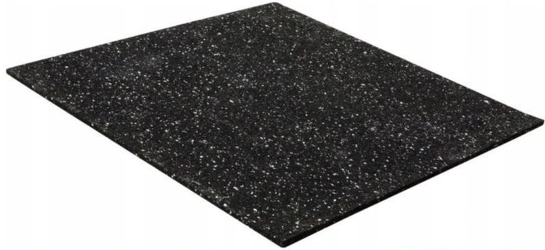 K&M Paklotas po skalbimo mašina K ampM AK 159, juoda, 60 cm x 60 cm x 0.8 cm