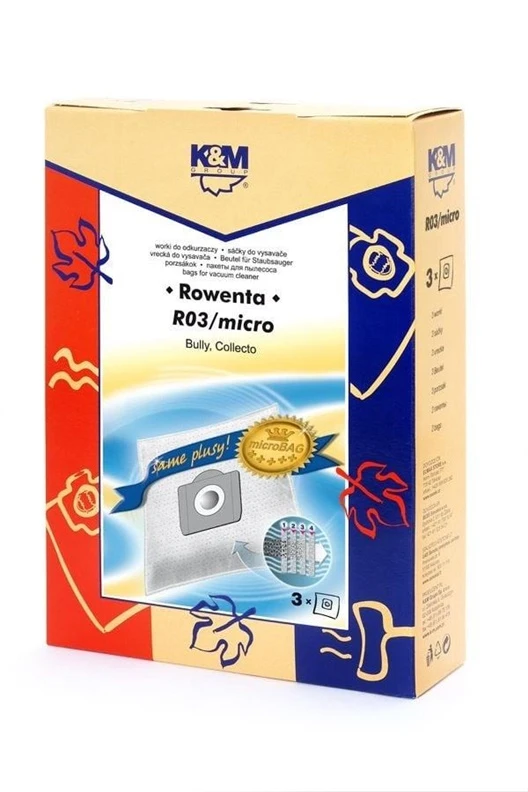 K_M Dulkių siurblio maišelis K&M R03 MICRO