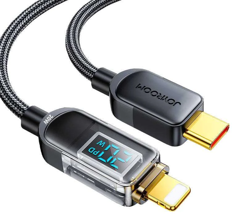 USB-C Lightning 20 W 1,2 m Joyroom S-CL020A4 kabelis (juoda)