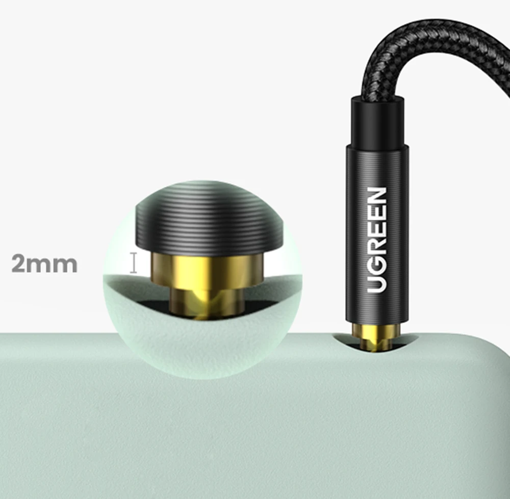 UGREEN AV112 AUX 3.5mm laidas 1m