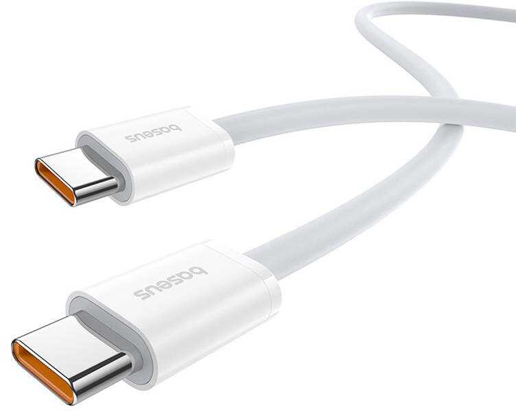 Greito įkrovimo laidas USB-C arba USB-C Baseus Superior 2 100W 2m (baltas)