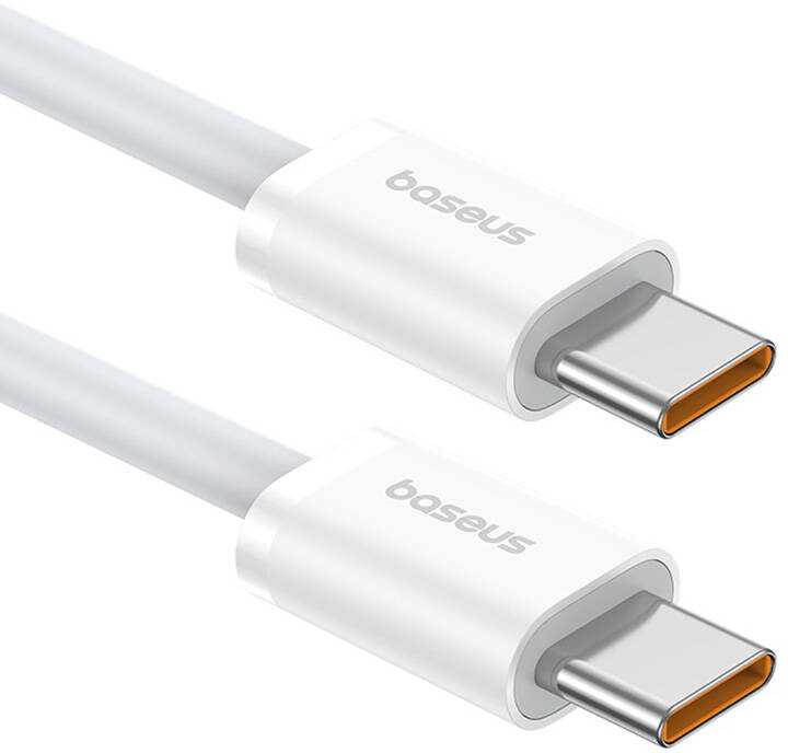 Greito įkrovimo laidas USB-C arba USB-C Baseus Superior 2 100W 2m (baltas)