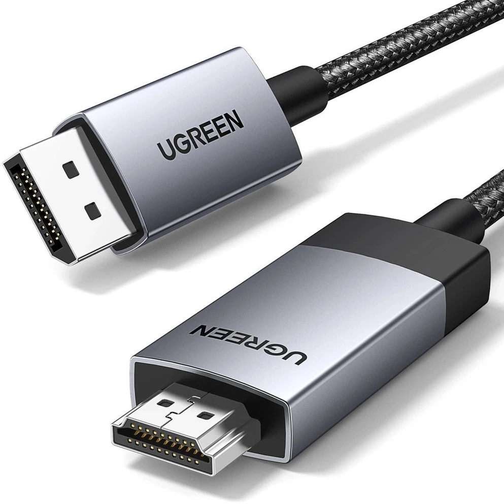 Ugreen DisplayPort į HDMI kabelis DP119 4K 1 m vienkryptis