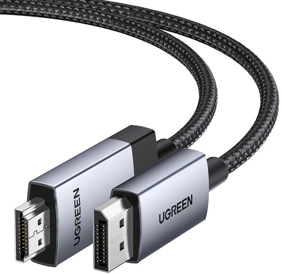 Ugreen DisplayPort į HDMI kabelis DP119 4K 1 m vienkryptis