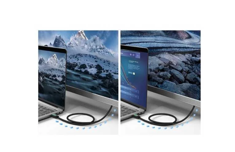 Kabelis HDMI 2.0 UGREEN HD101, 4K 60Hz, 1m (juoda-geltona)