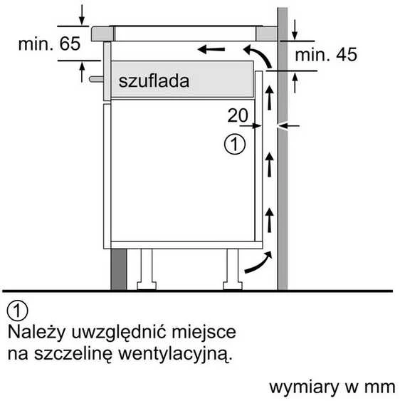 BOSCH indukcinė kaitlentė PVQ61CHB1E kilimėlis