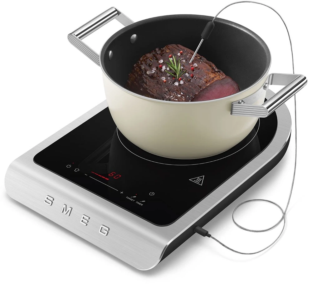 Smeg PIC01BLMEU hob Juodas Countertop Zone induction hob 1 zone(s)