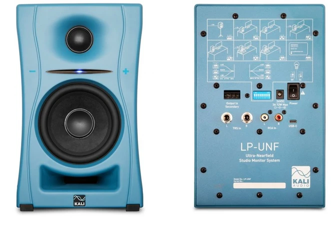 Kali Audio LP-UNF-B - a pair of Bluetooth monitorius speakers (mėlynas)