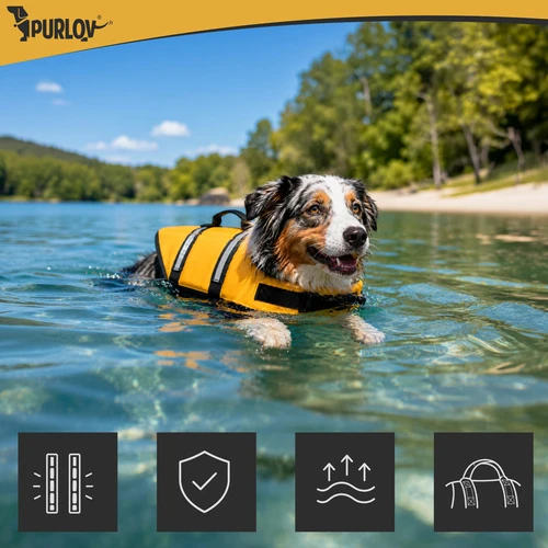 Dog Life Jacket - Size L Purlov