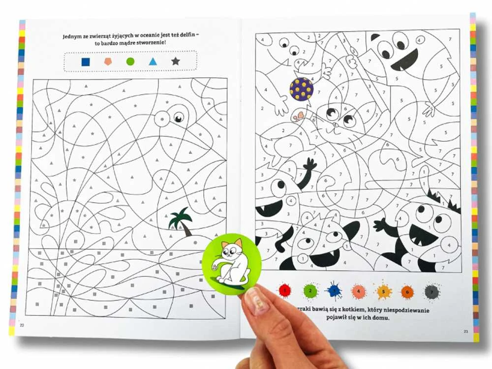 Kapitan Nauka Captain Science Doodles and Cute Animals KS1192