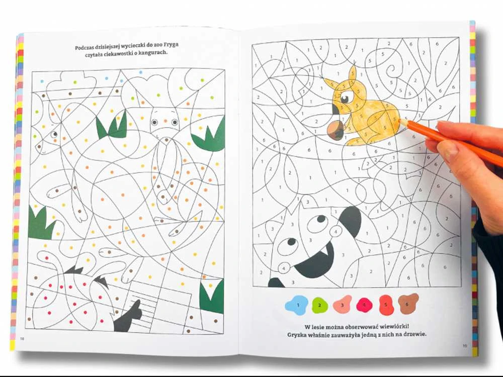 Kapitan Nauka Captain Science Doodles and Cute Animals KS1192
