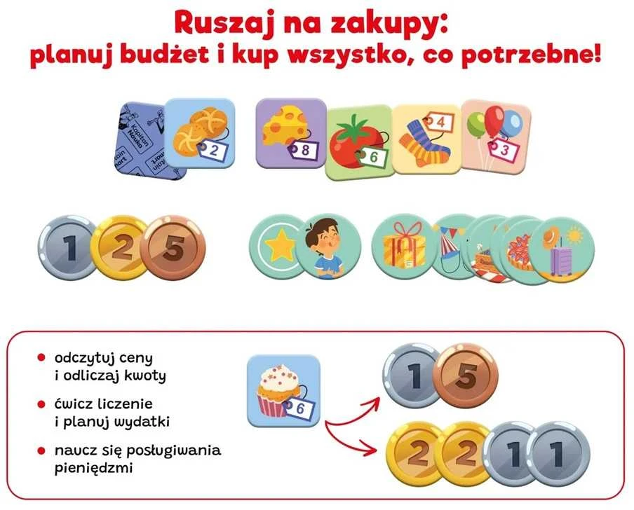 Kapitan Nauka kapitono mokslinis edukacinis žaidimas parduotuvėje – smagiai apsipirkinėkite ir praktikuokite skaičiavimą GR0820