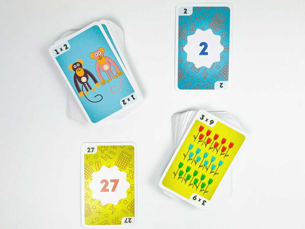 Kapitan Nauka Captain Science EDUseries. Multiplication Table Card Game GR0817