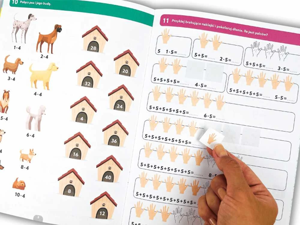 Kapitan Nauka Captain Science EDUseries. Multiplication Table. Exercises KS1204