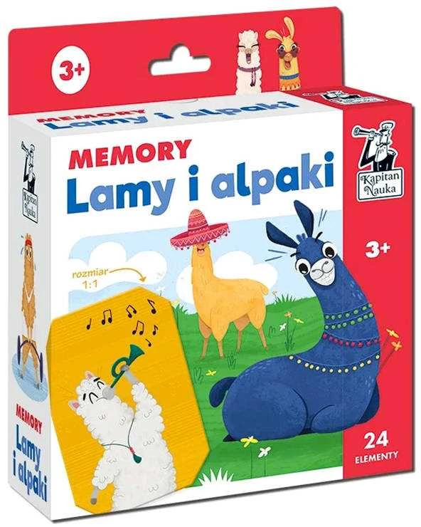 Dėlionė Kapitan Nauka Memory Llamas and Alpacas 3+ GR0636